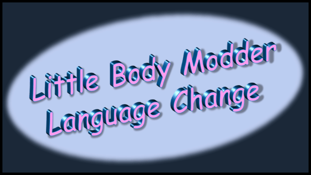 Body Modder Mood Text Change