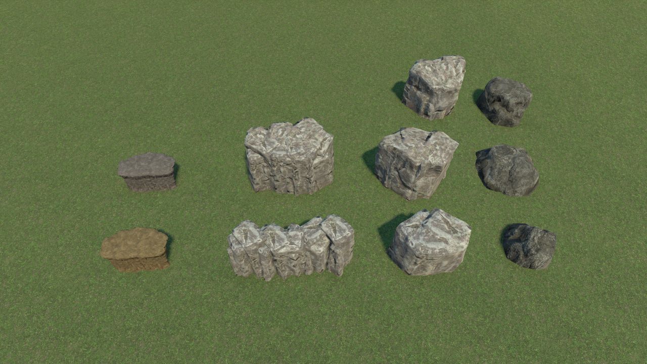 Rock and Mud Wall Set
