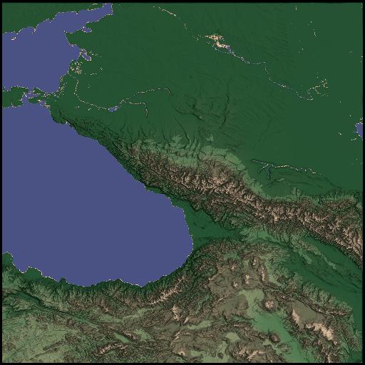 Caucasus 1:3