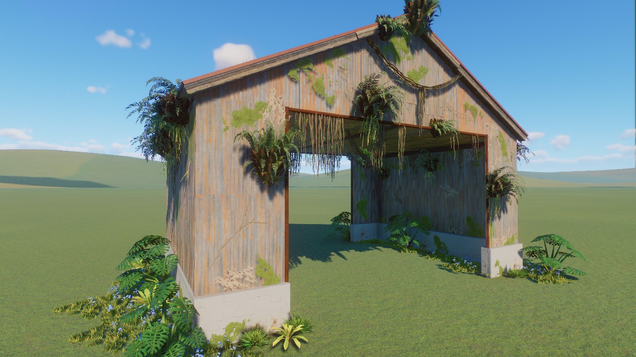 Rustic Corrugated Iron Hut