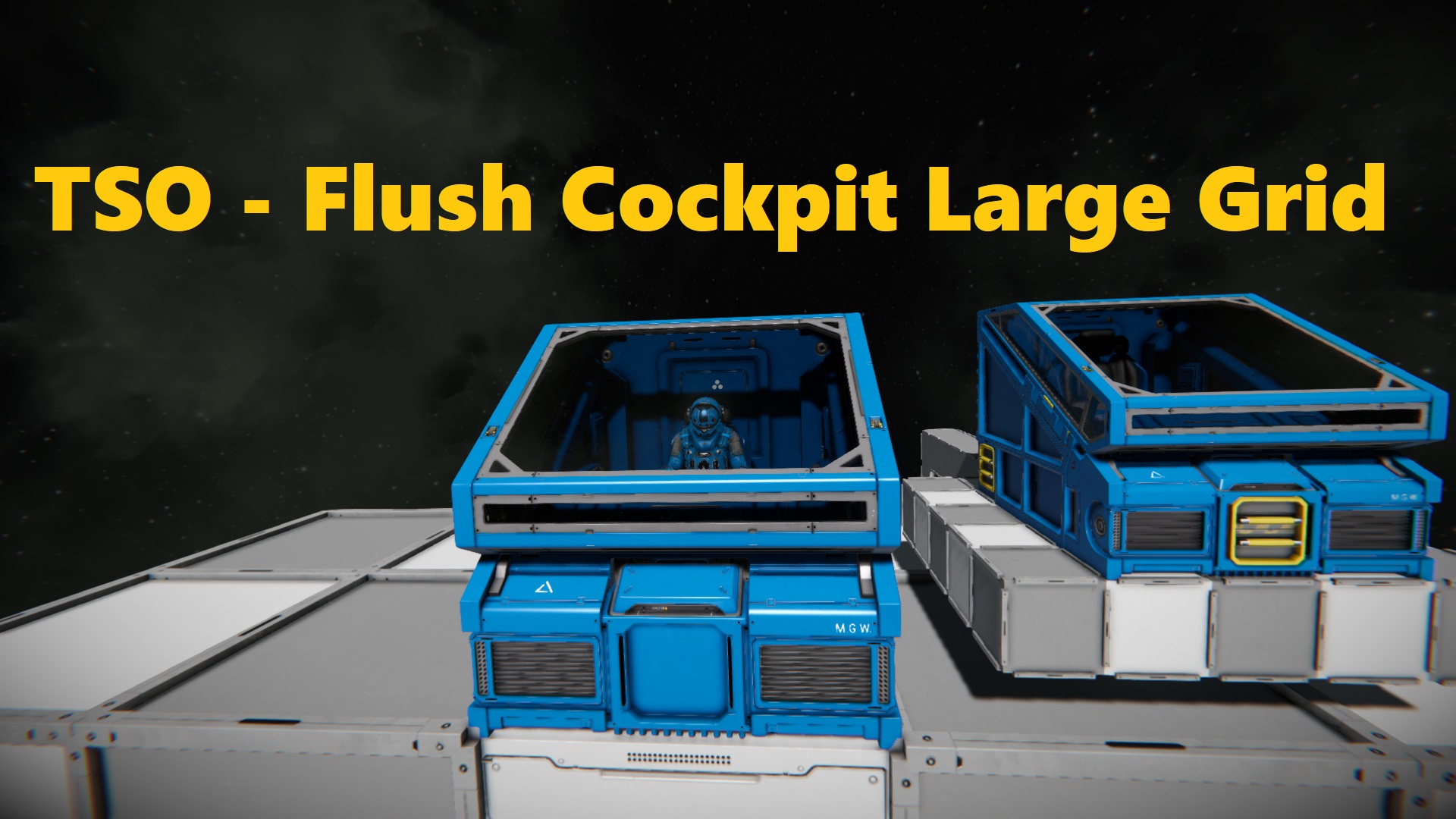 TSO - Flush Cockpit Large Grid