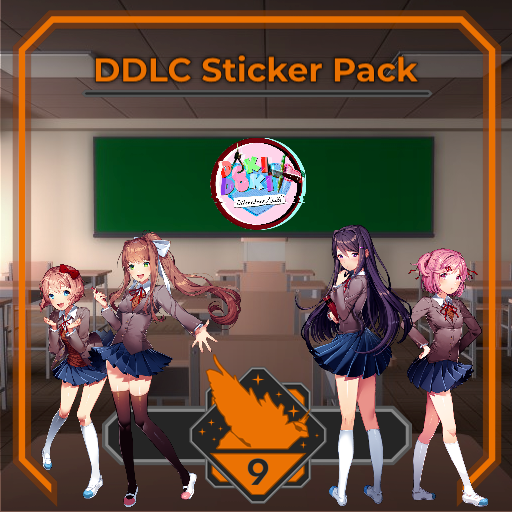 [ARC9] DDLC Sticker Pack