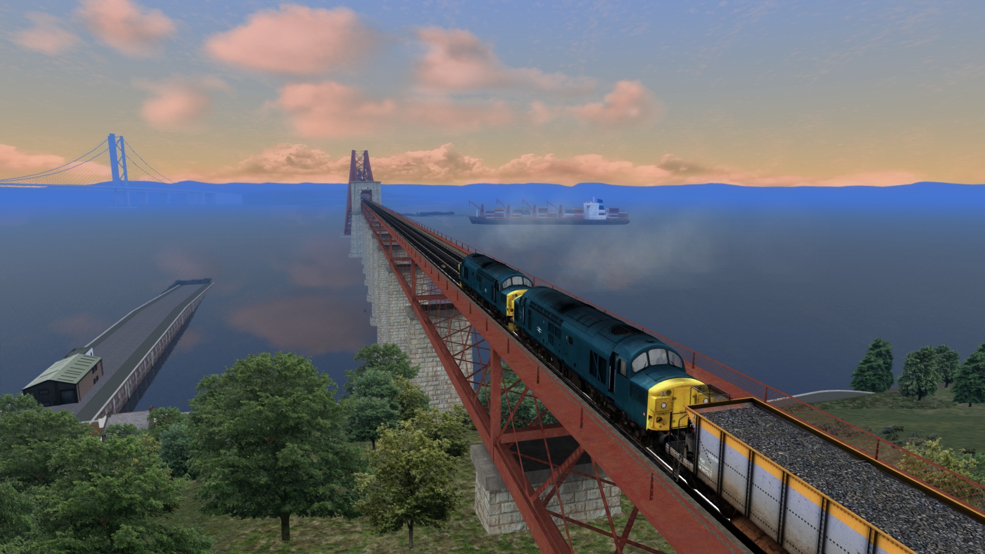 Class 37 6V55 Ballast to Dunfermline