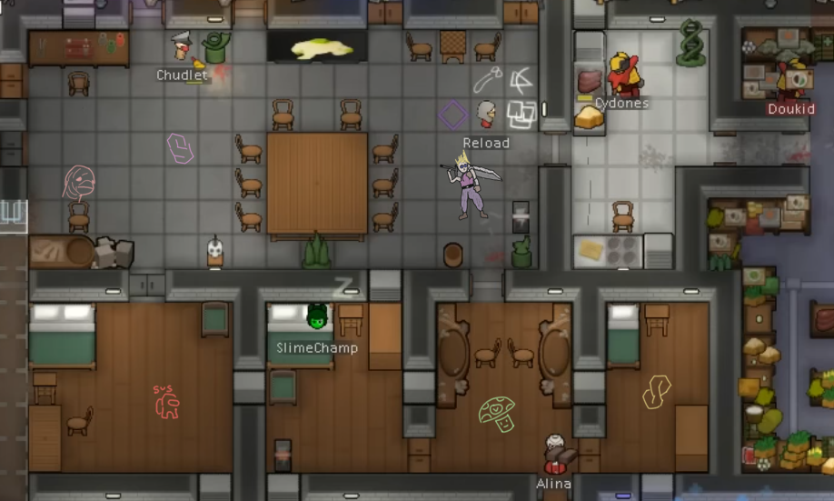 Vinesaucy Kids Floordrawings