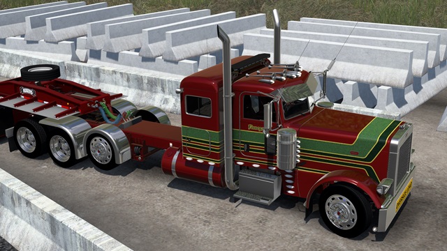 Finnegan's Trucking skin for the Pizzster and Damo 389 EXHD