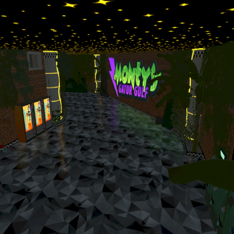 Airlock Monty Golf Challenge Map