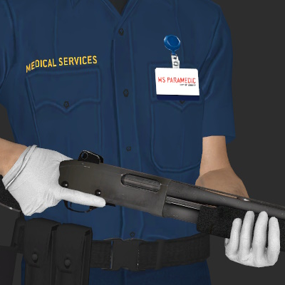 Ellis - Paramedic: White Gloves
