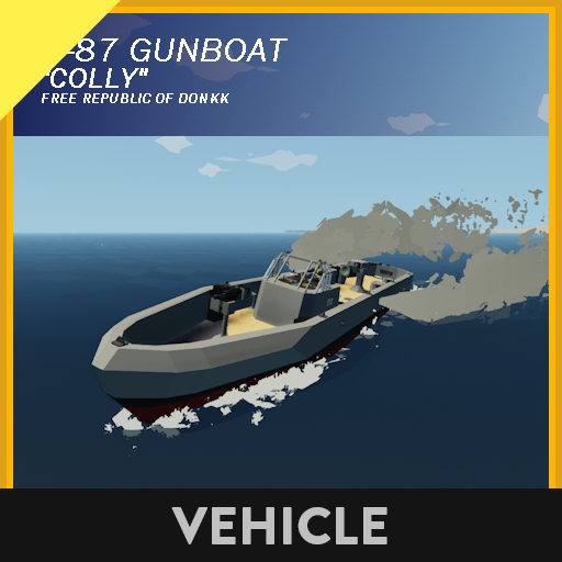 D-87 Colly-Class Gunboat [LEGACY]