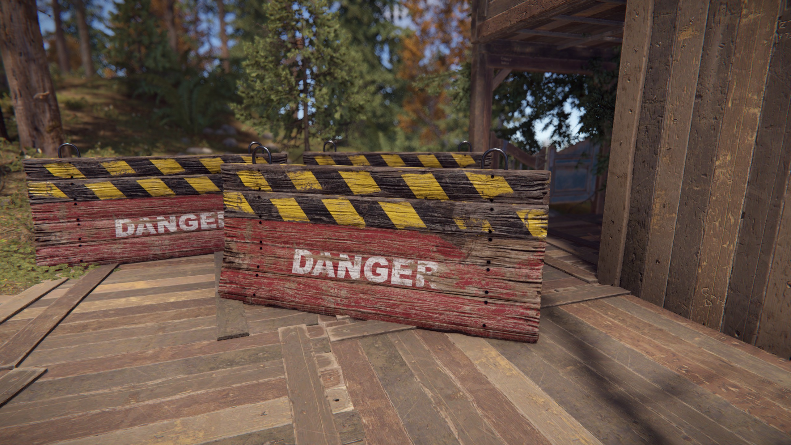 Danger Barricade