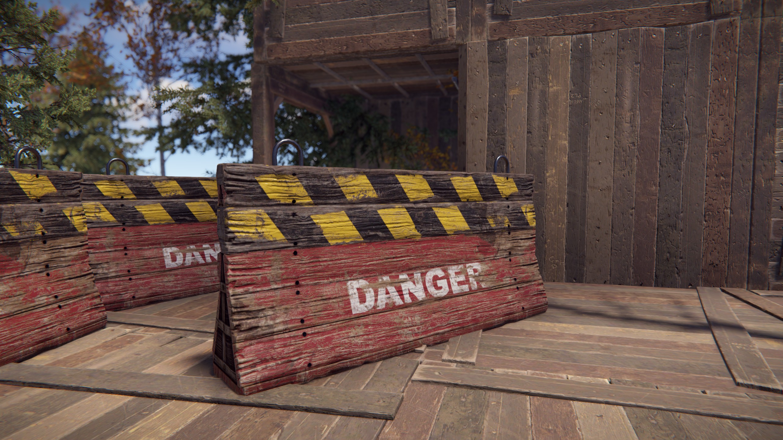 Danger Barricade
