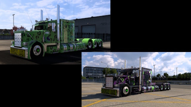 The Riddler Paint Job for Haterbilt 379/389v2