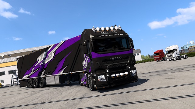 Iveco Hi-Way with trailer Truckersmp
