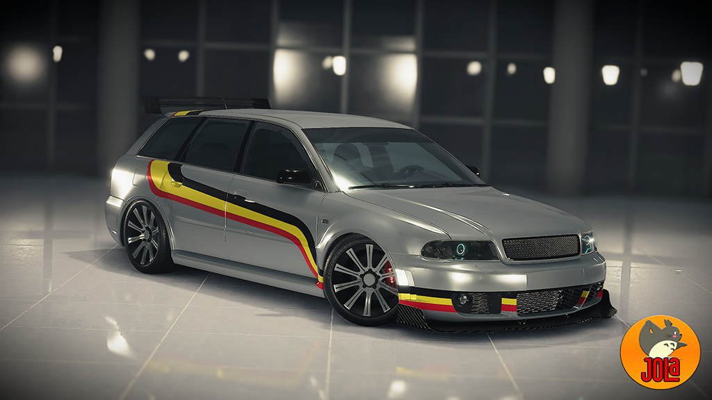 Livery Audi RS4 Avant - Stripes