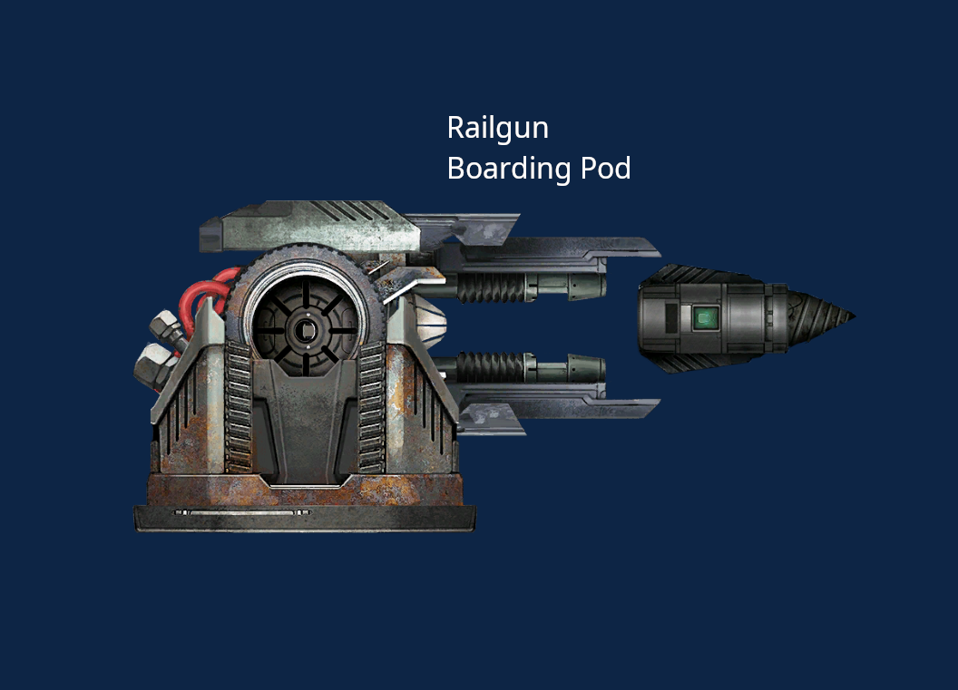 RailgunPod – Barotrauma Mod