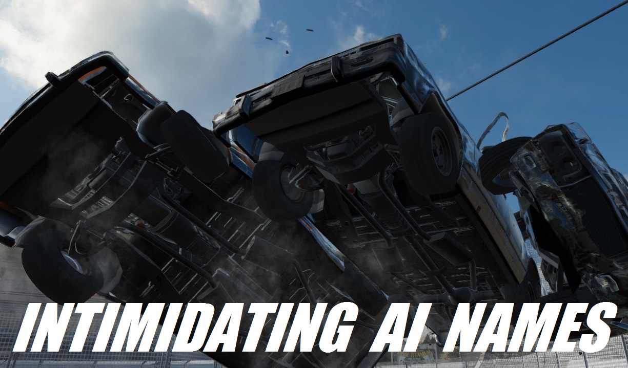 (DEPRECATED) Intimidating AI Racer Names