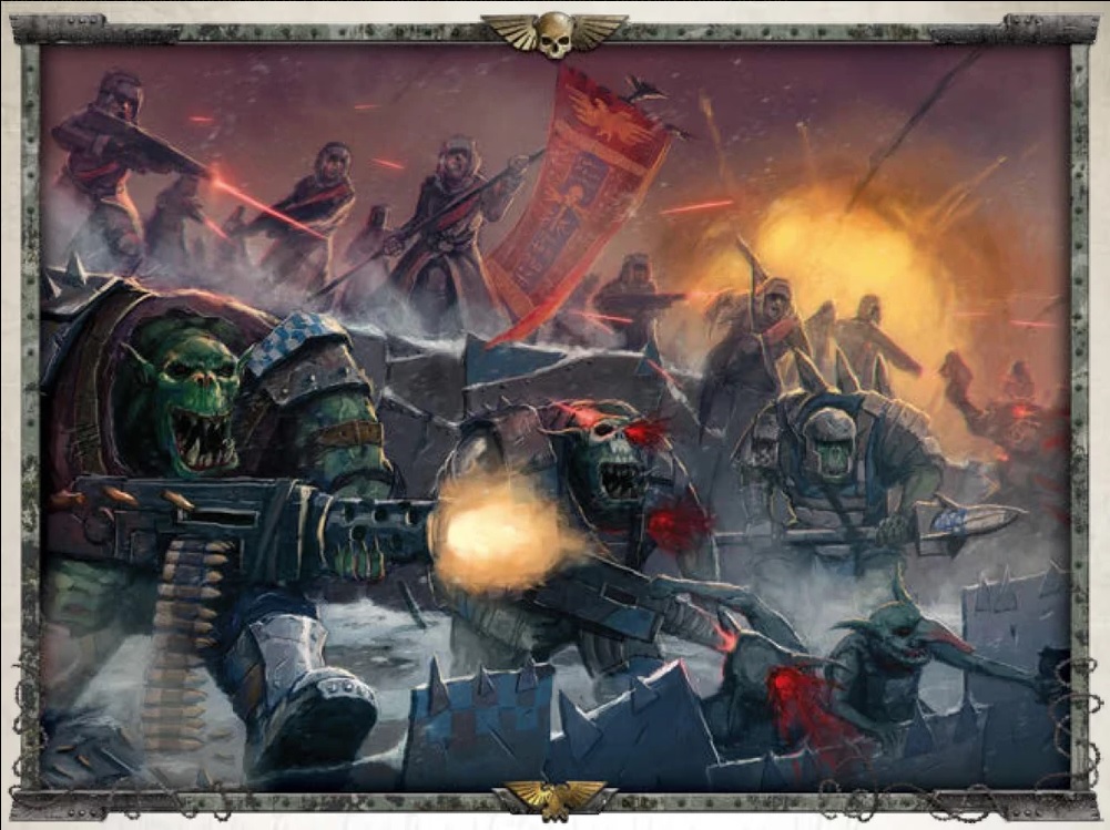 40K BATTLEGROUND THISTLE ISLAND