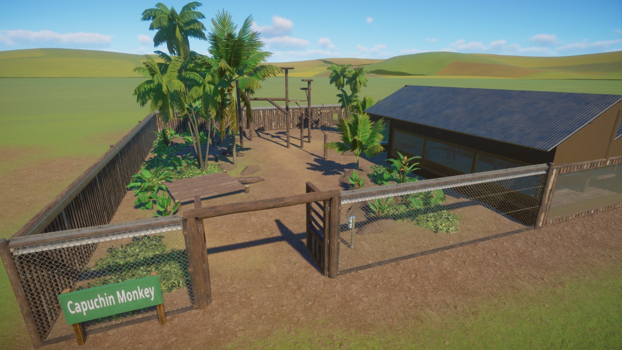 Starter Capuchin Monkey Walkthrough Habitat