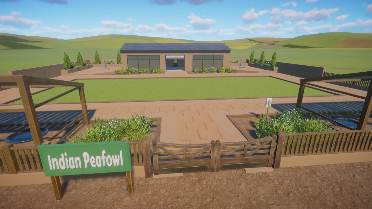 Starter Peafowl Walkthrough Habitat