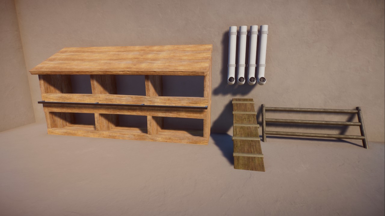 Chicken Coop Interior by Zimfira Games