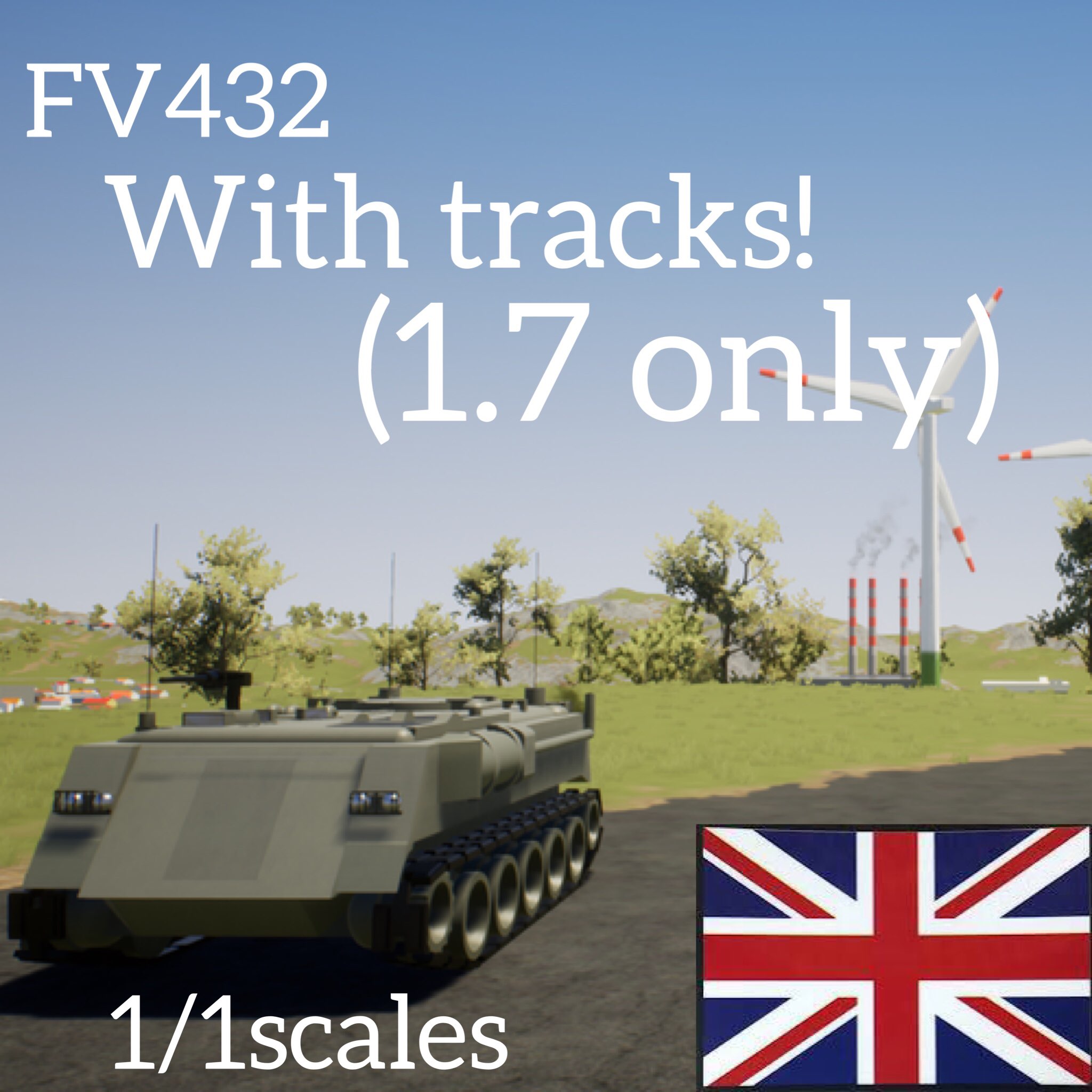 FV432 (1/1 scales) with tracks (1.7) preview