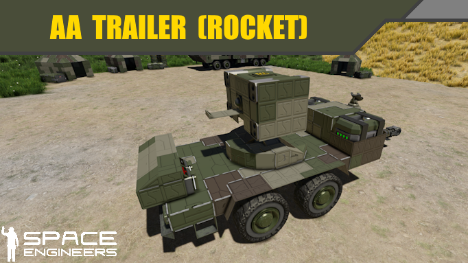 Towed AA Rocket Trailer