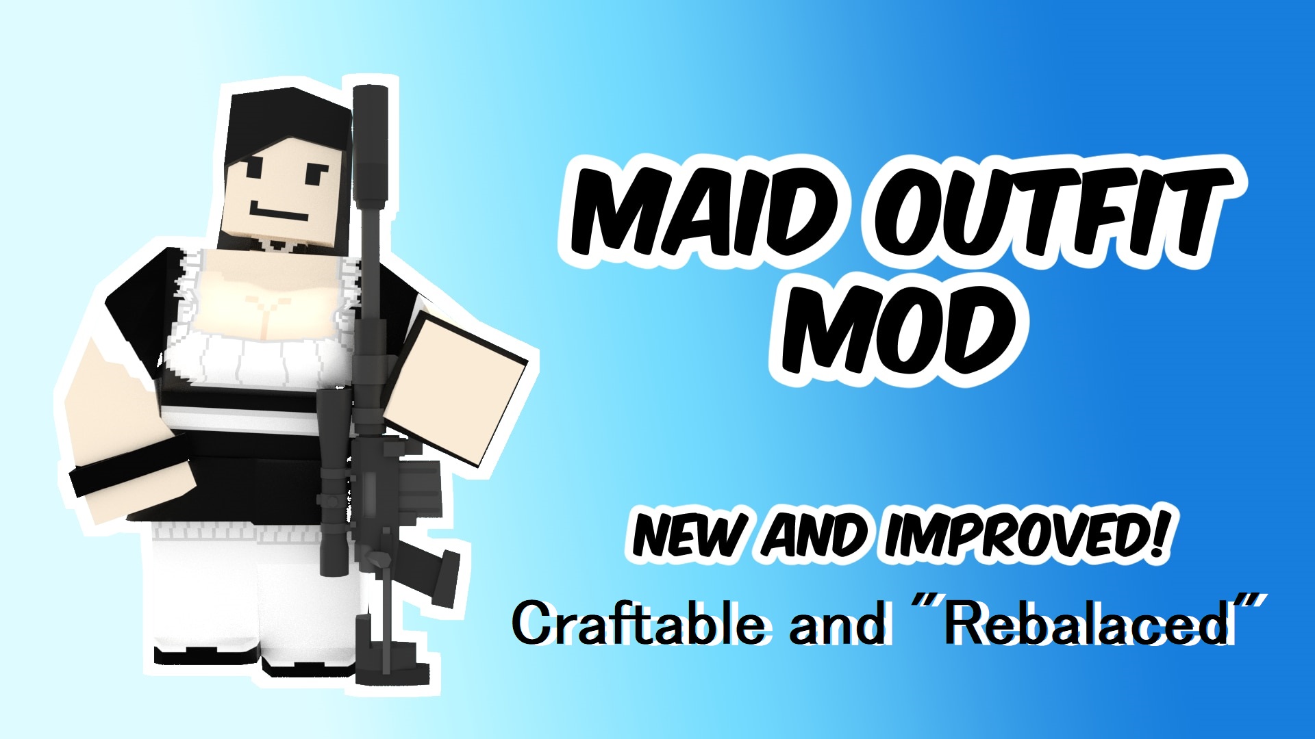 Maid Outfit Mod - Craftable and "Rebalanced" – Unturned Mod