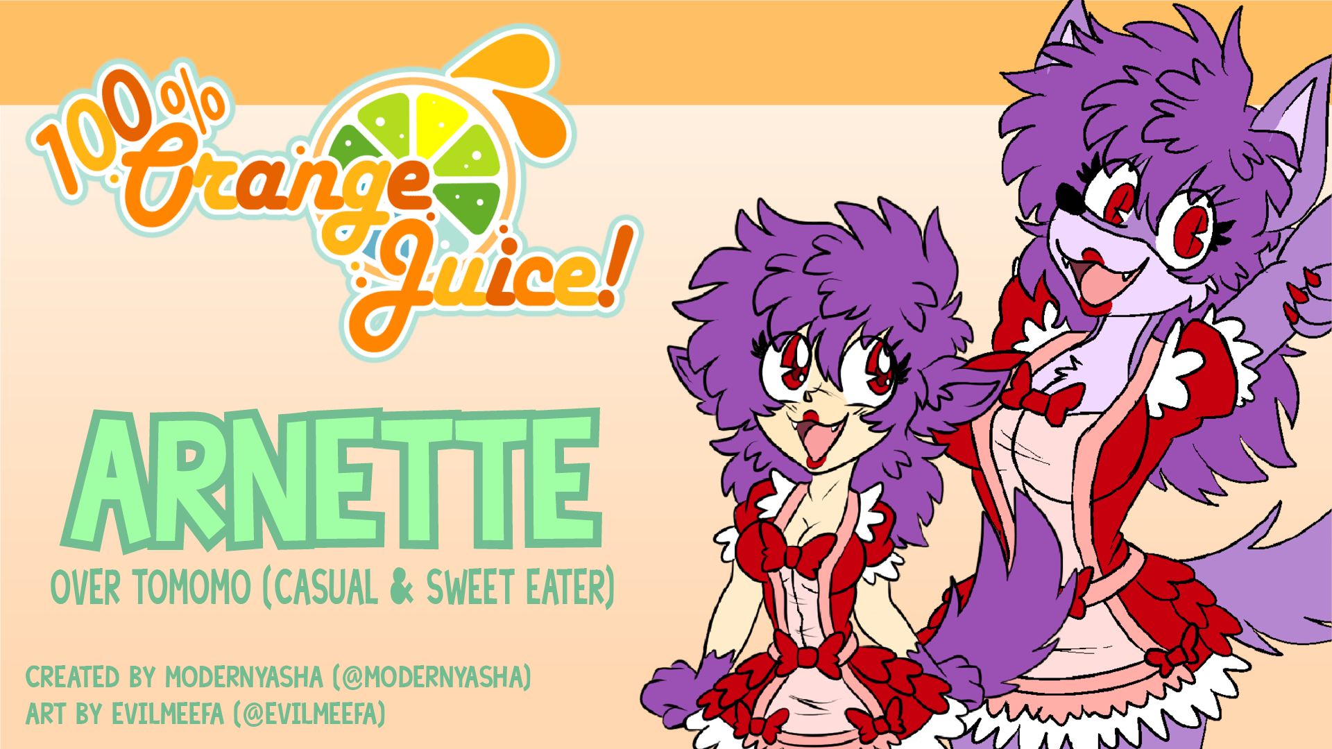 Arnette Over Tomomo (Casual & Sweet Eater)