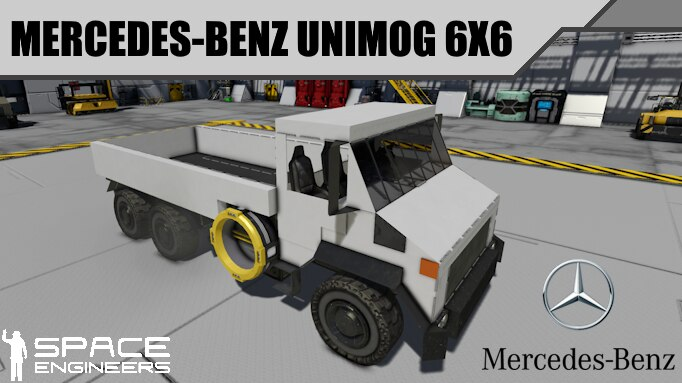 Mercedes-Benz Unimog 6x6