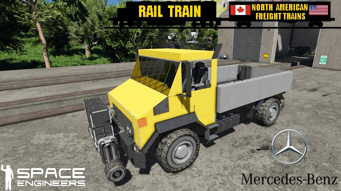 Rail Train Hi-Rail Unimog