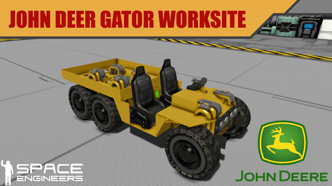 John Deere Gator 6x6 Worksite