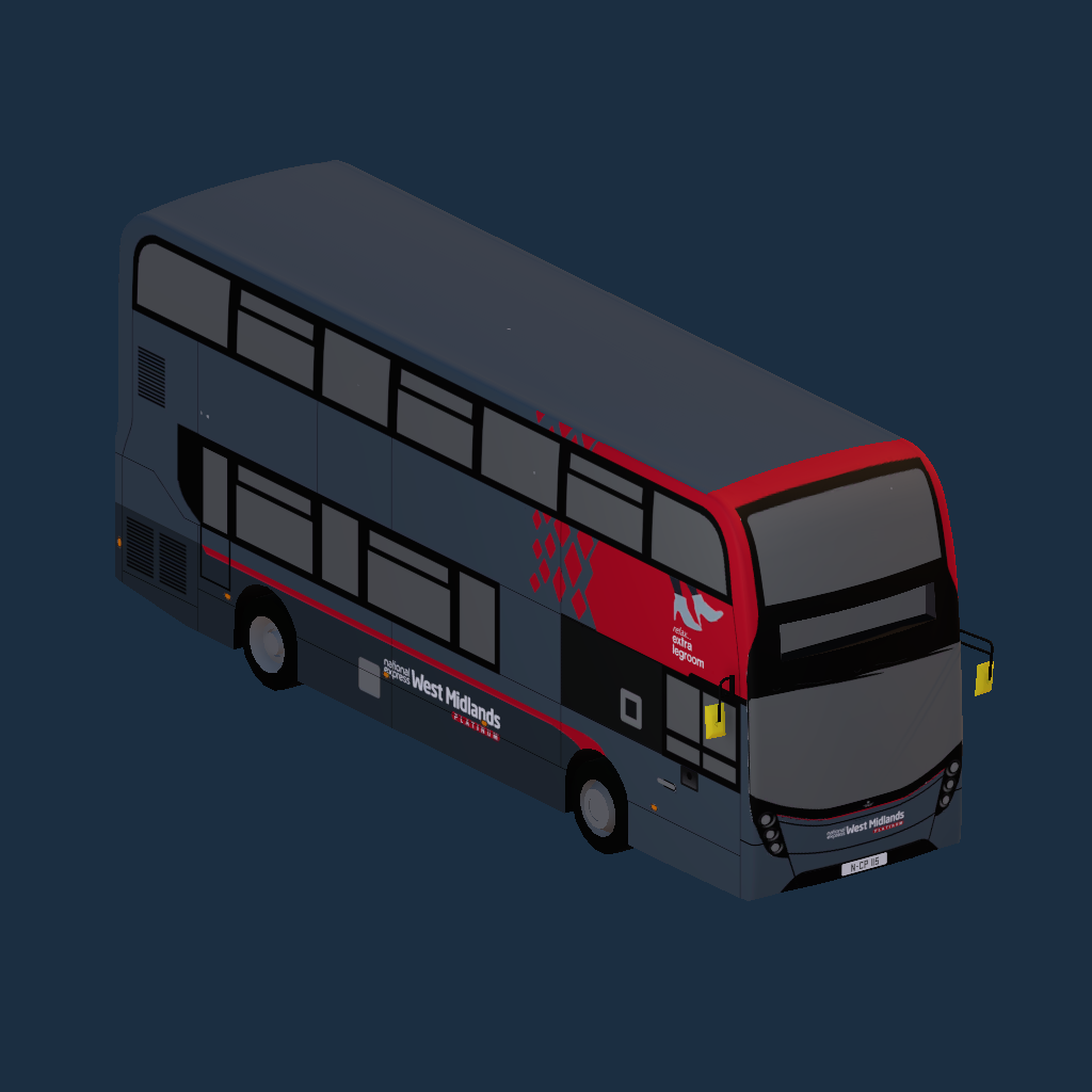Enviro400 MMC National Express West Midlands Platinum
