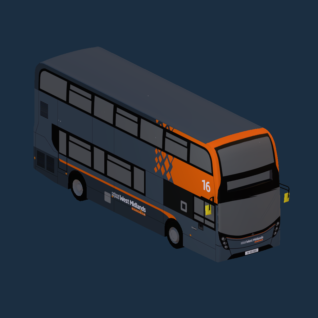 Enviro400 MMC National Express West Midlands Platinum