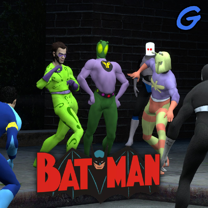 [DC] Spandex Supers [Playermodel + Ragdoll]