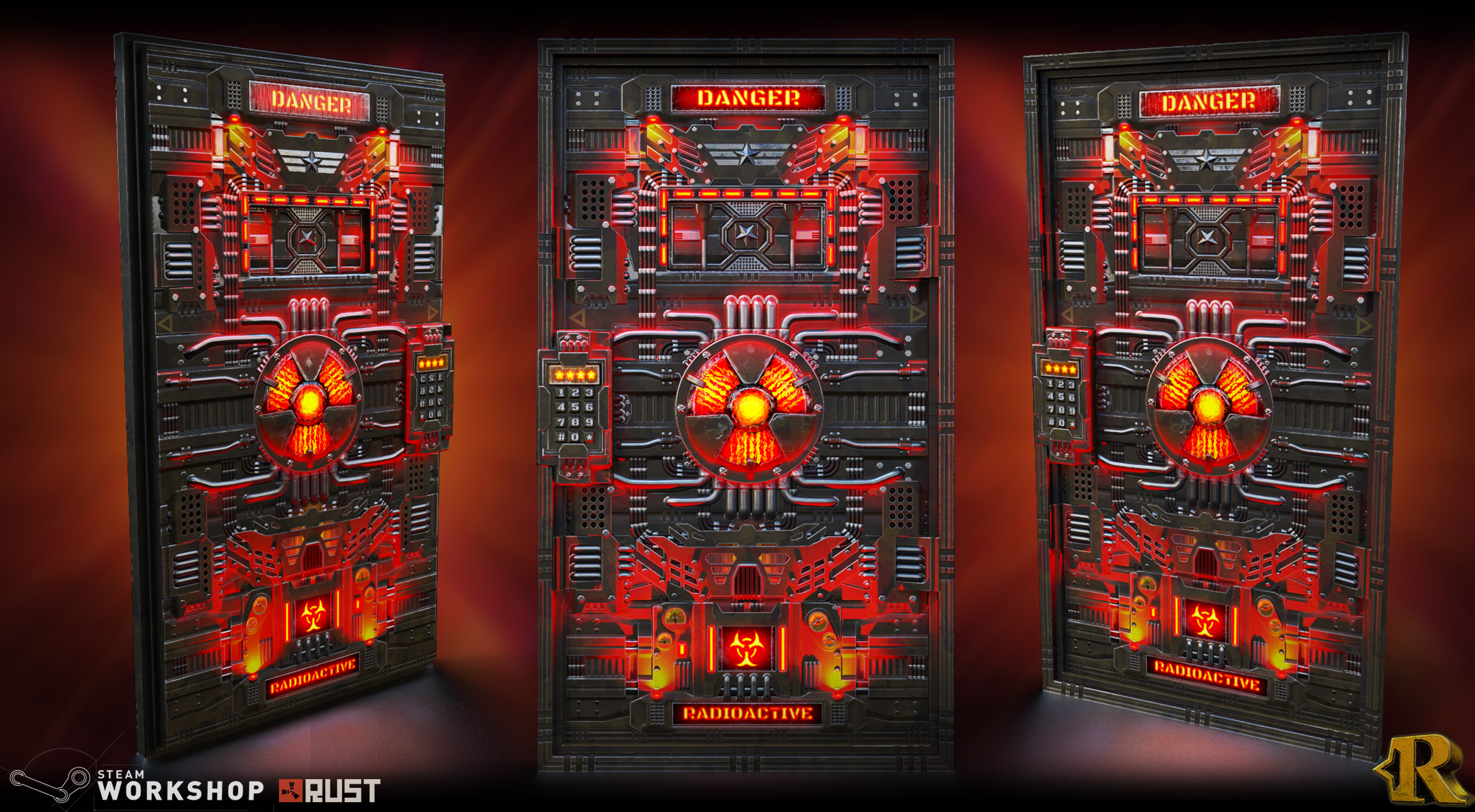 Nuke Room Armored Door