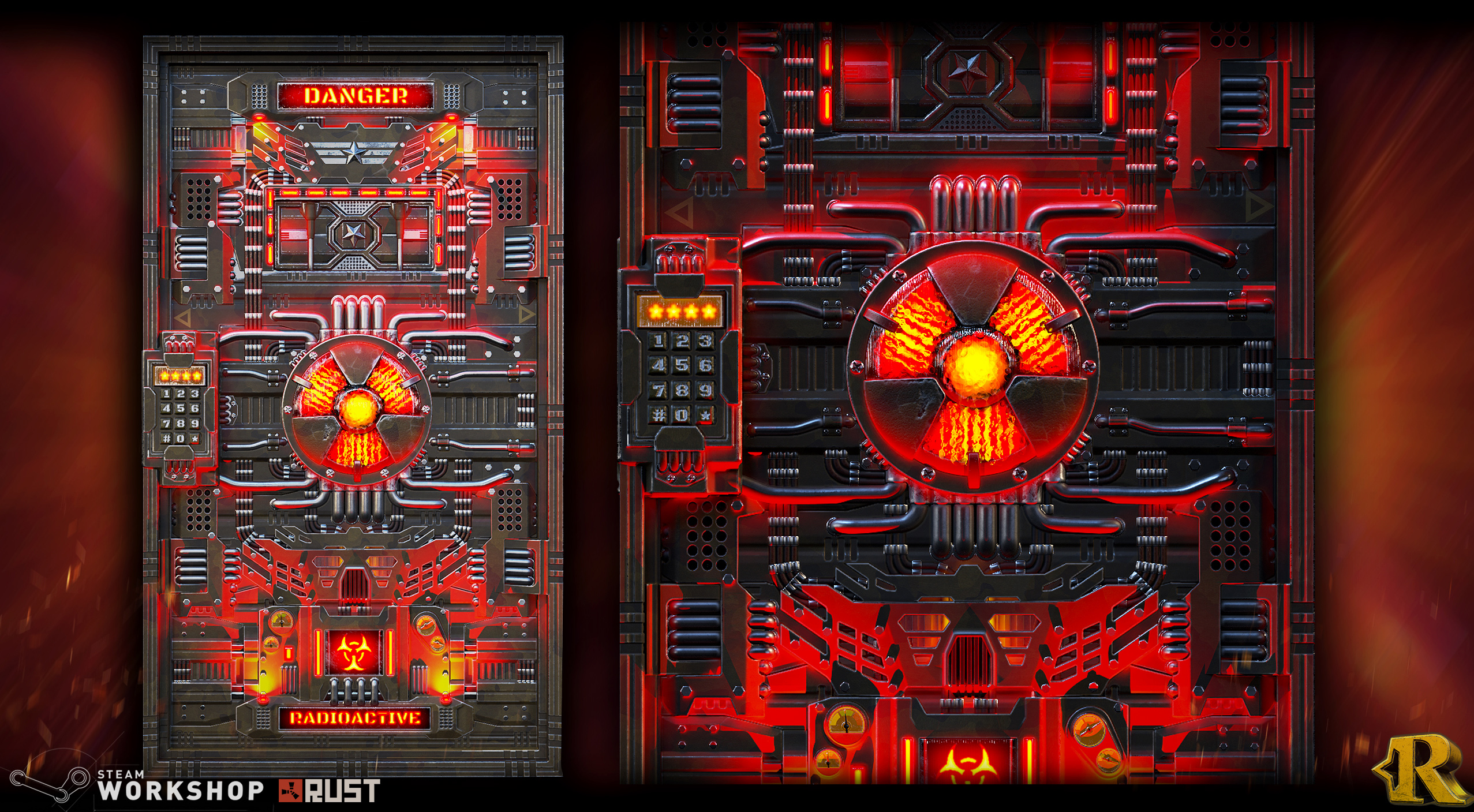 Nuke Room Armored Door