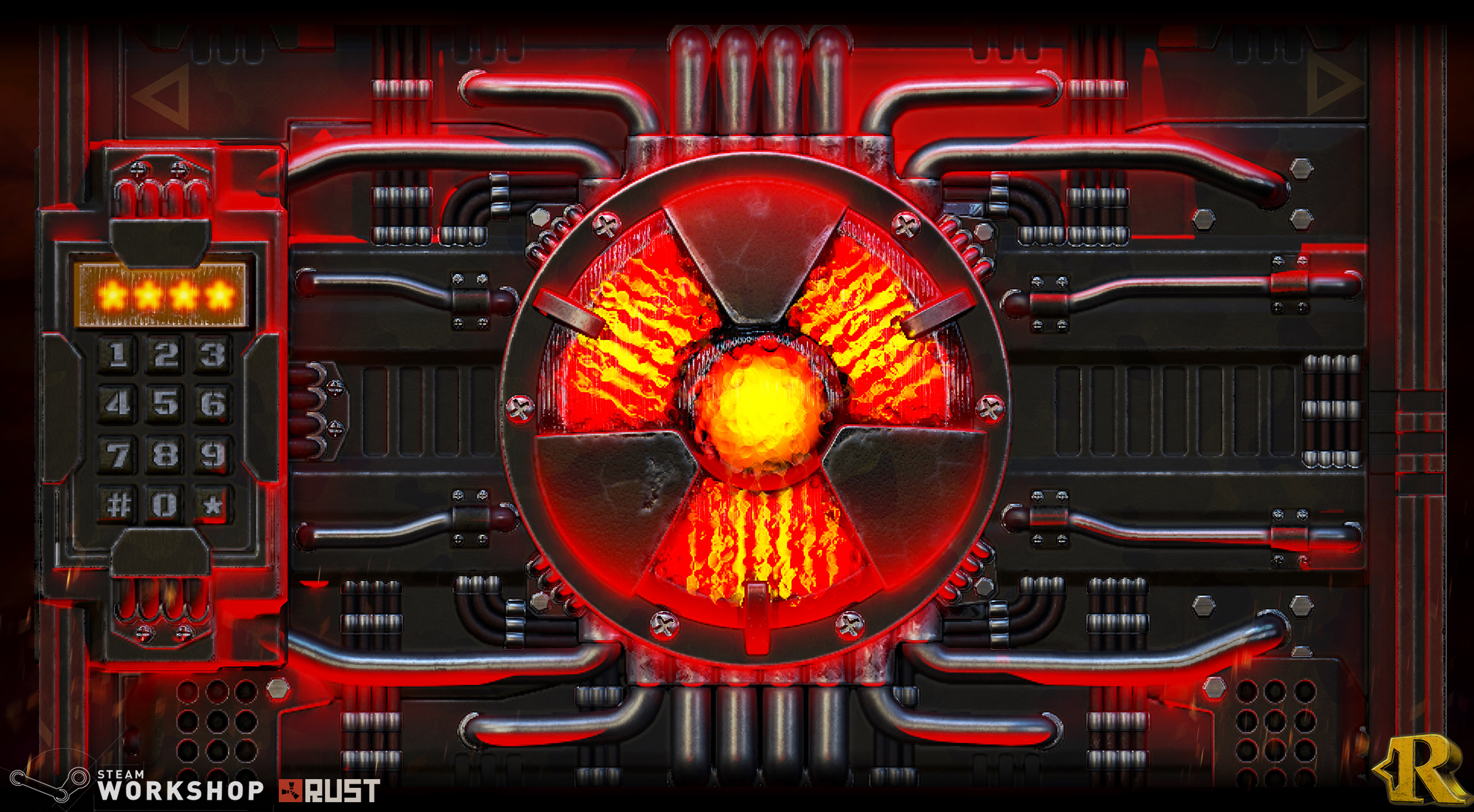 Nuke Room Armored Door