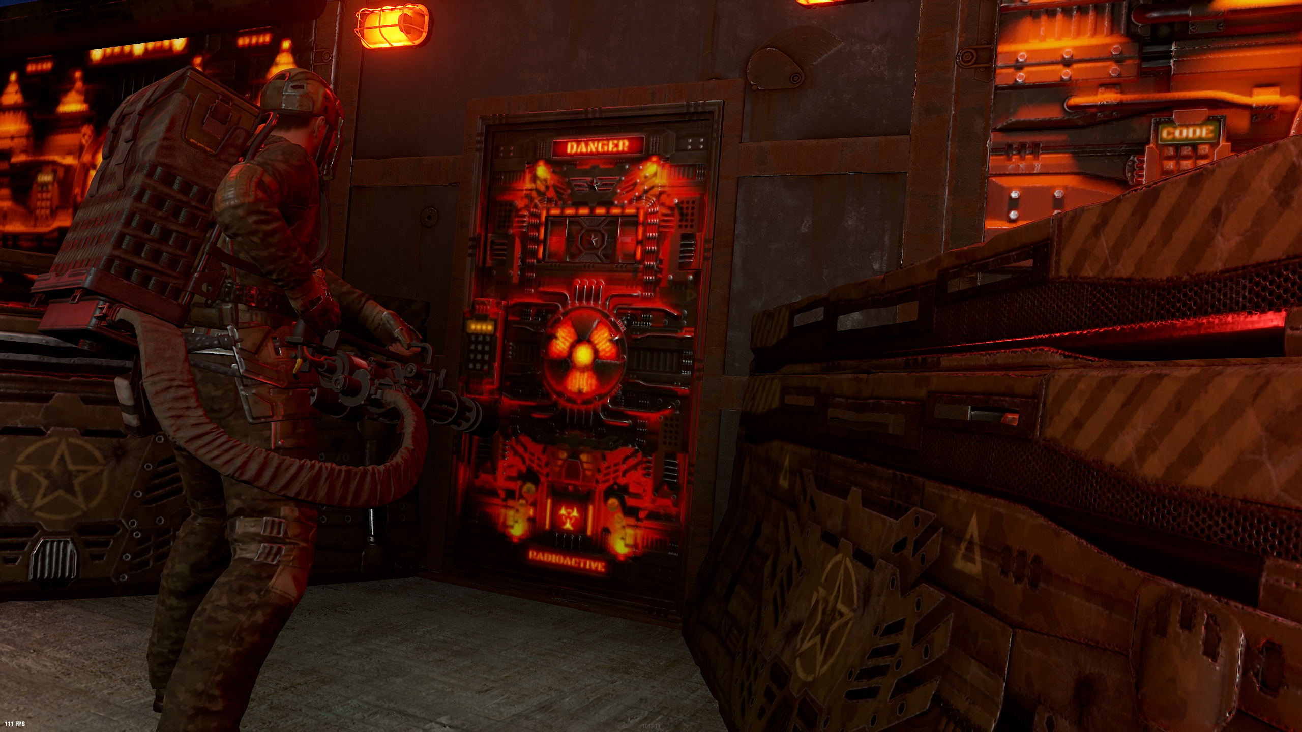 Nuke Room Armored Door