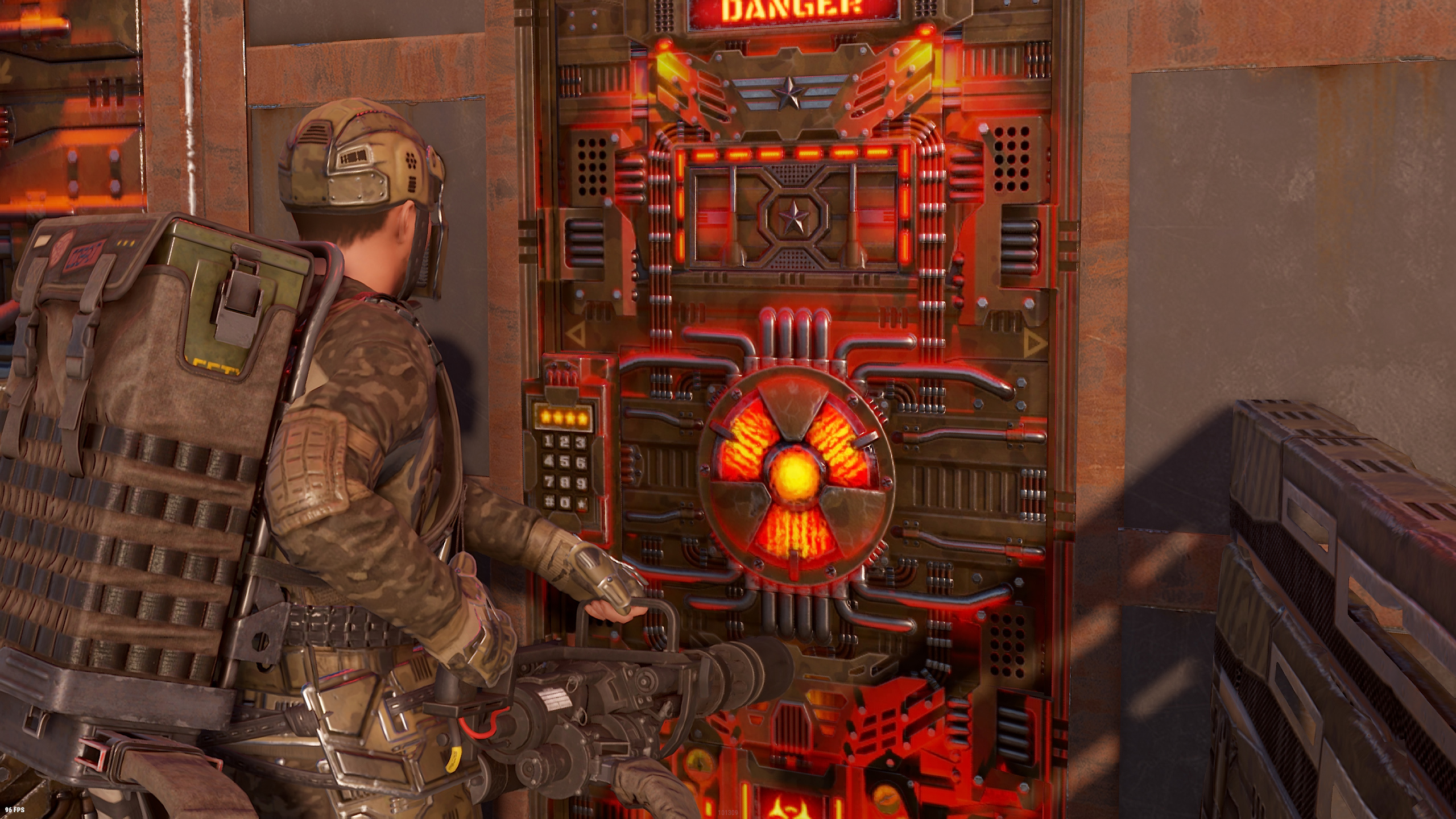 Nuke Room Armored Door