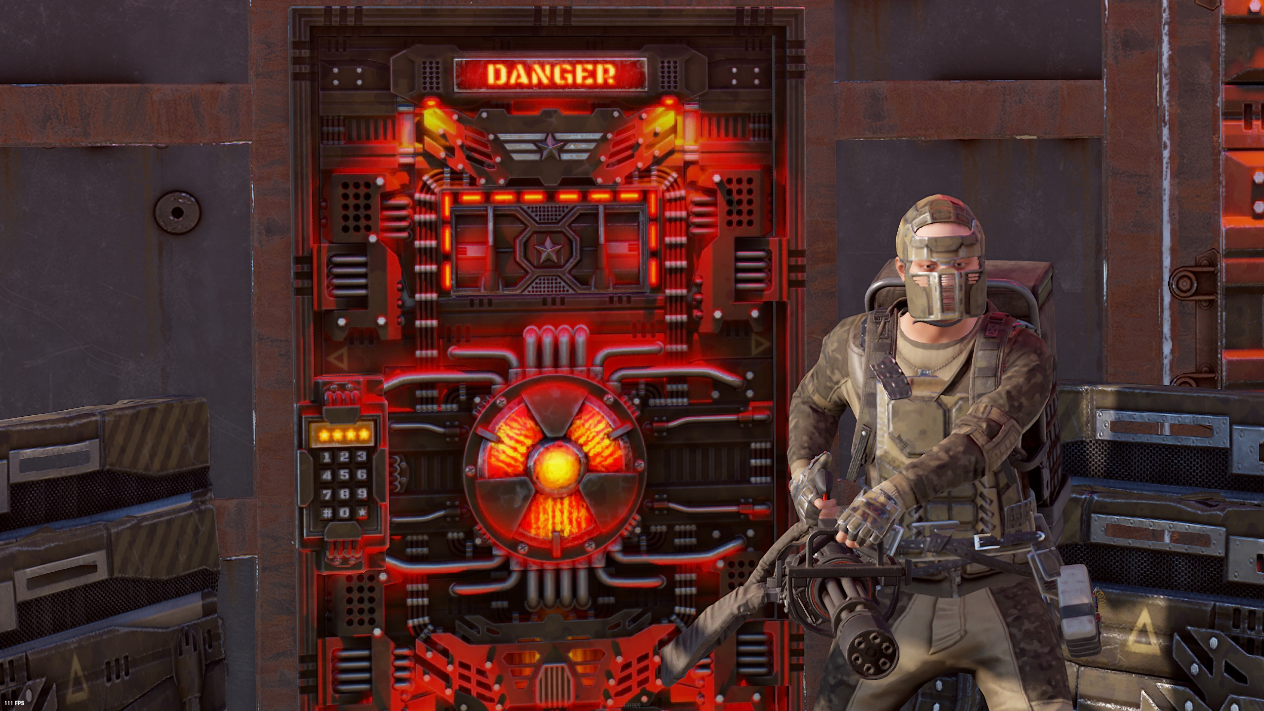 Nuke Room Armored Door