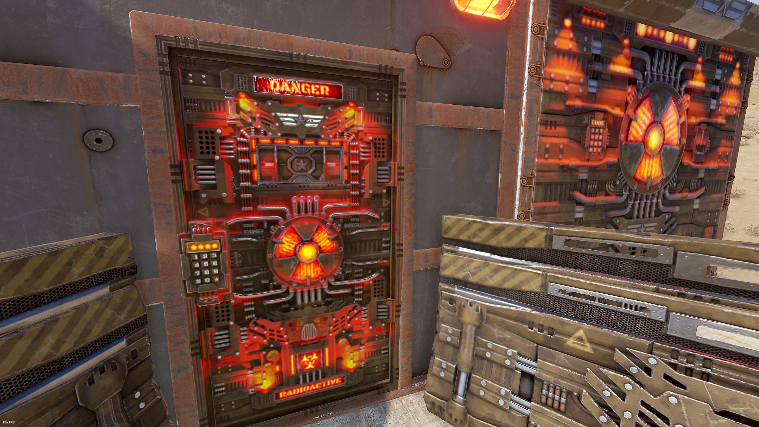 Nuke Room Armored Door