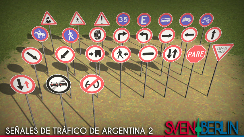 señales de trafico de Argentina 2