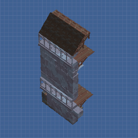 Budget Performance Wall - Highrise with Roof