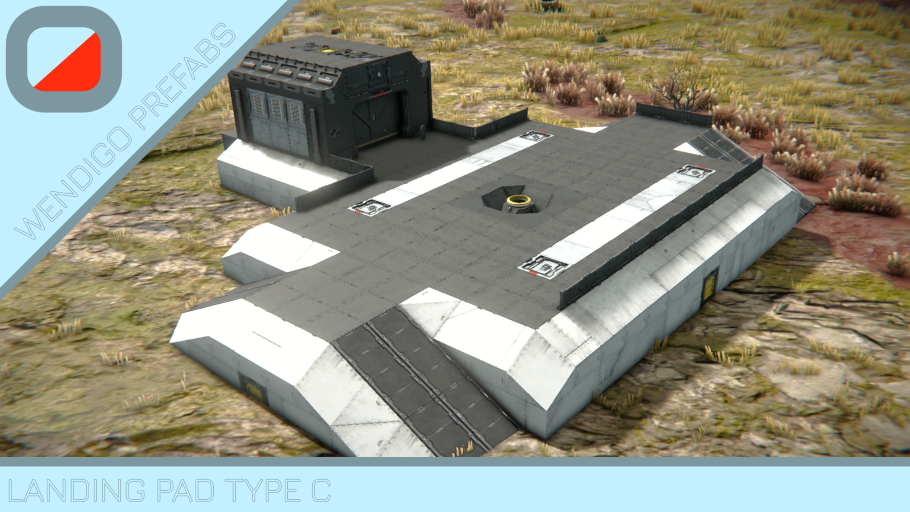 Wendigo Prefabs Small Landing Pad C
