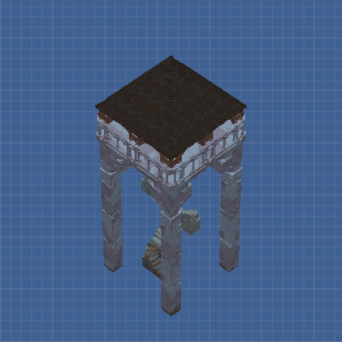 16 Archers/Hunters Legged Tower