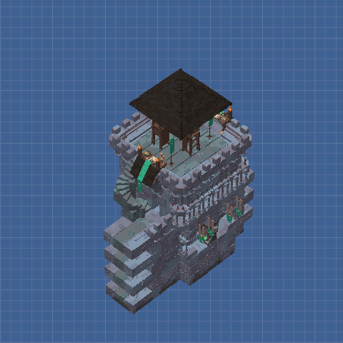 Strong Polyvalent Wall Tower
