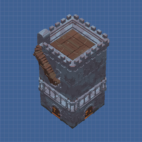 Collapse Proof Tower - Staircase