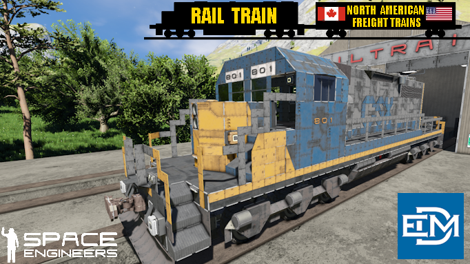 Rail Train CSX EMD SD40-2