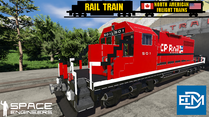 Rail Train CP EMD SD40-2