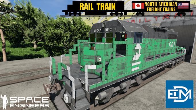 Rail Train BN EMD SD40-2
