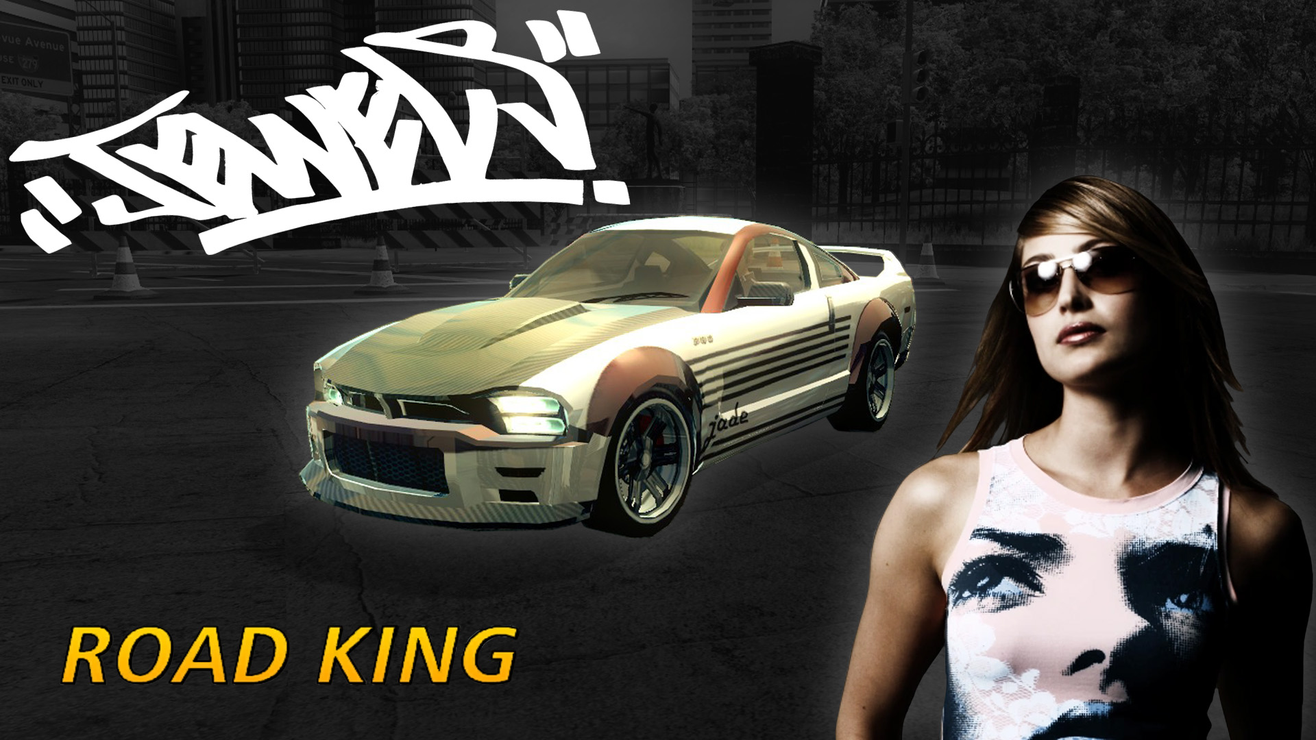 Decal Ford Mustang Jewels NFS Most Wanted 2005